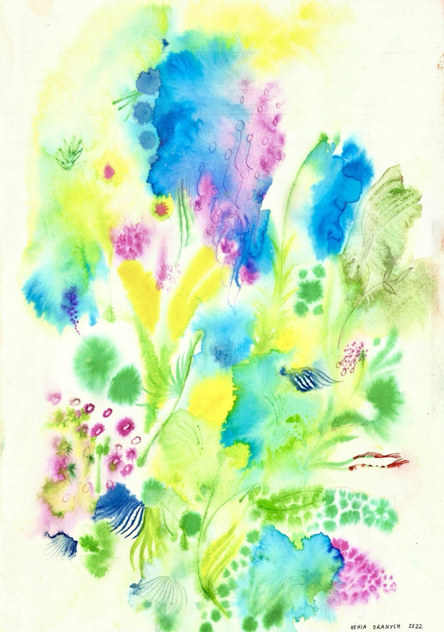 出自《花之冥想》系列